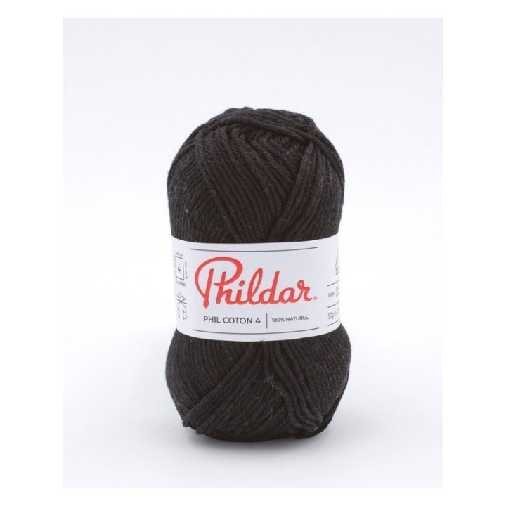 Phildar Phil Coton 4 noir
