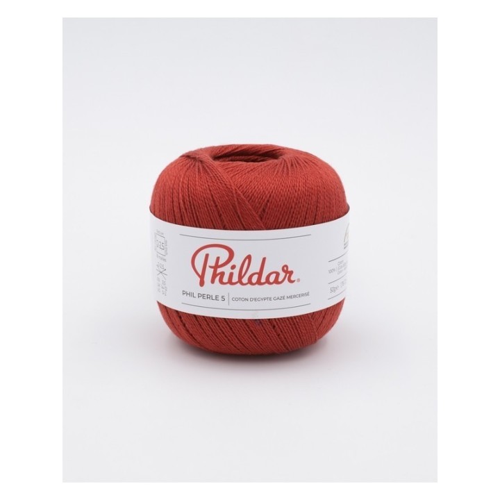 Phildar Phil Perle 5 Acajou