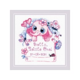 Riolis Kit de broderie Bonjour petit!