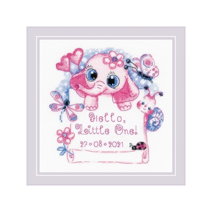 Riolis Embroidery kit Hello, Little One!
