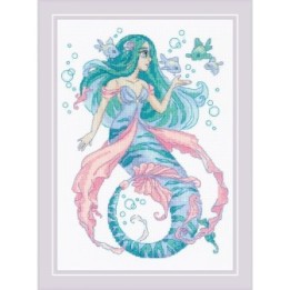 Riolis Kit de broderie Petite Sirène Rosalina