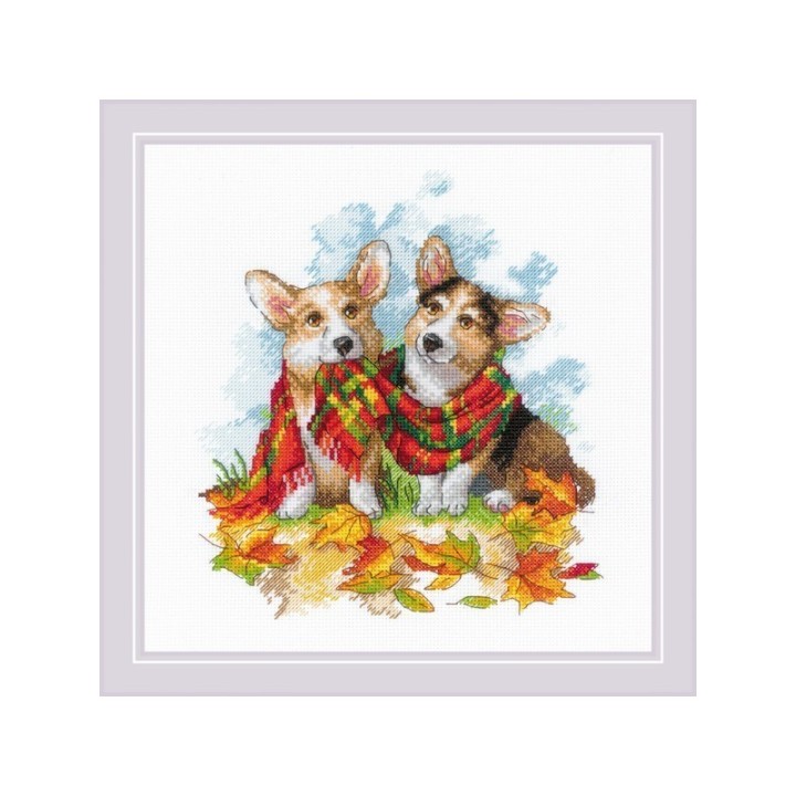 Riolis Embroidery kit Ready for Autumn