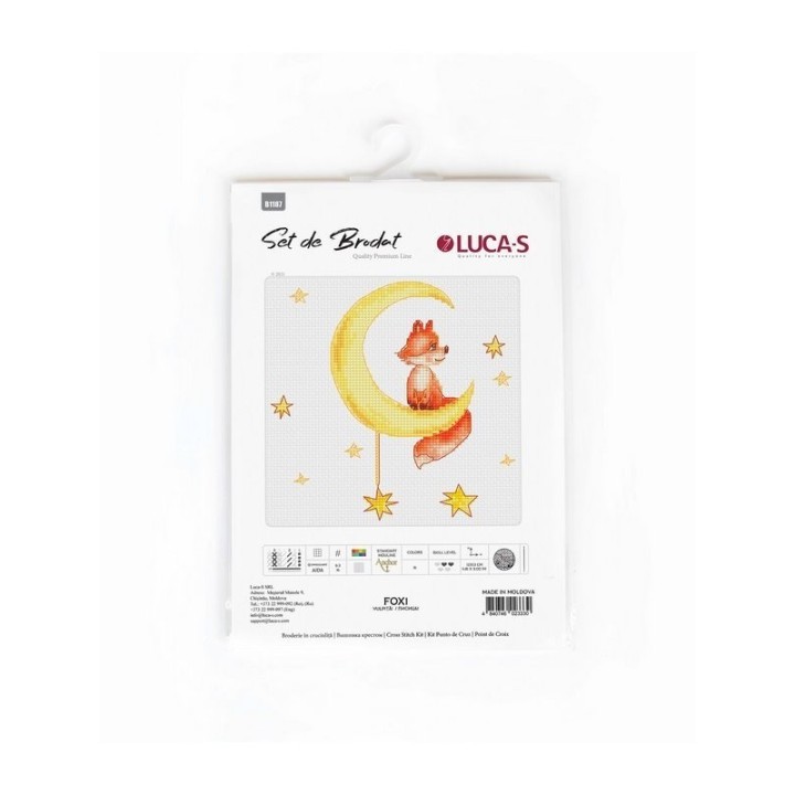 Luca-S Embroidery kit Fox 4