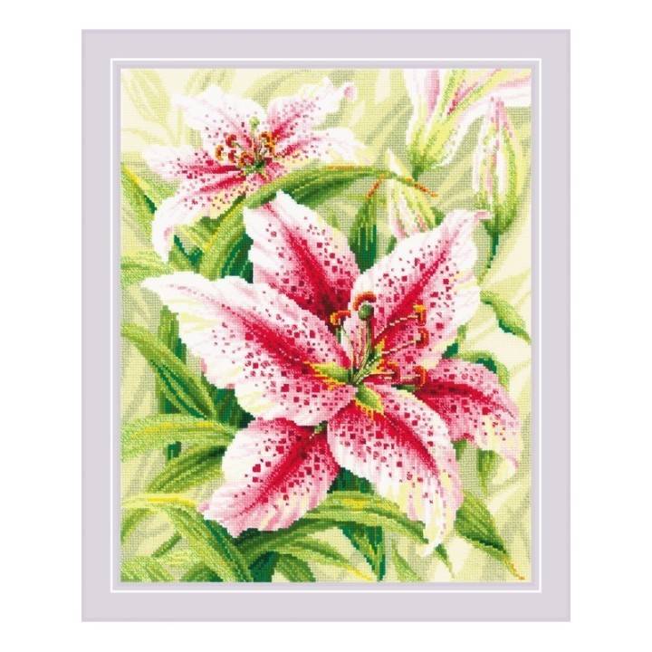 Riolis Kit de broderie Fleurs de lys