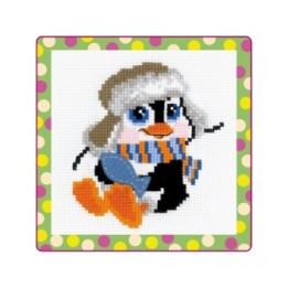 Riolis Embroidery kit Penguin