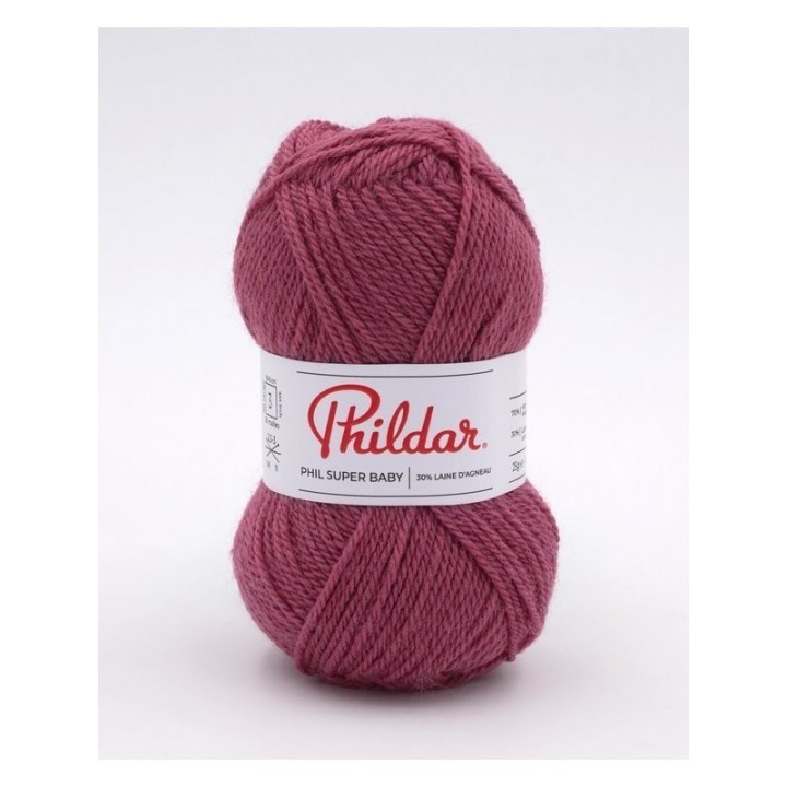Phildar Phil Super Baby Lie de vin
