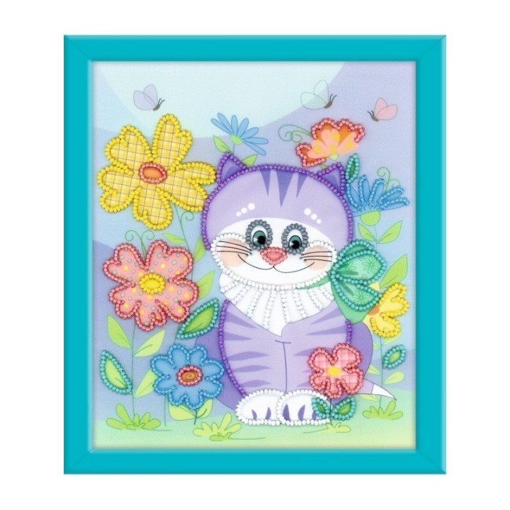  Kit de broderie Chaton 2