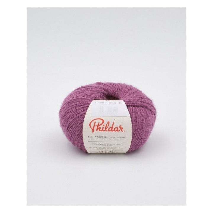 Phildar Phil Caresse Lie de Vin