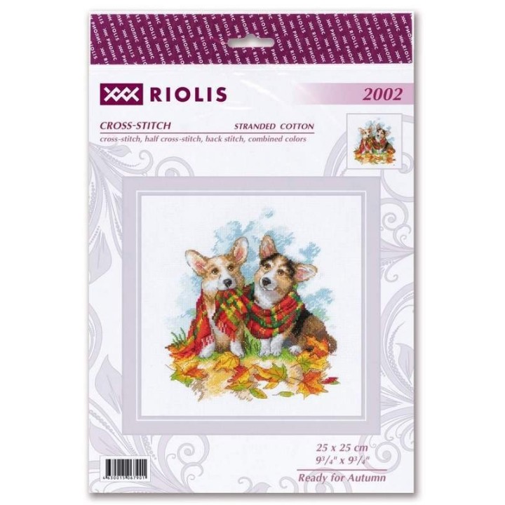 Riolis Borduurpakket Klaar voor de herfst