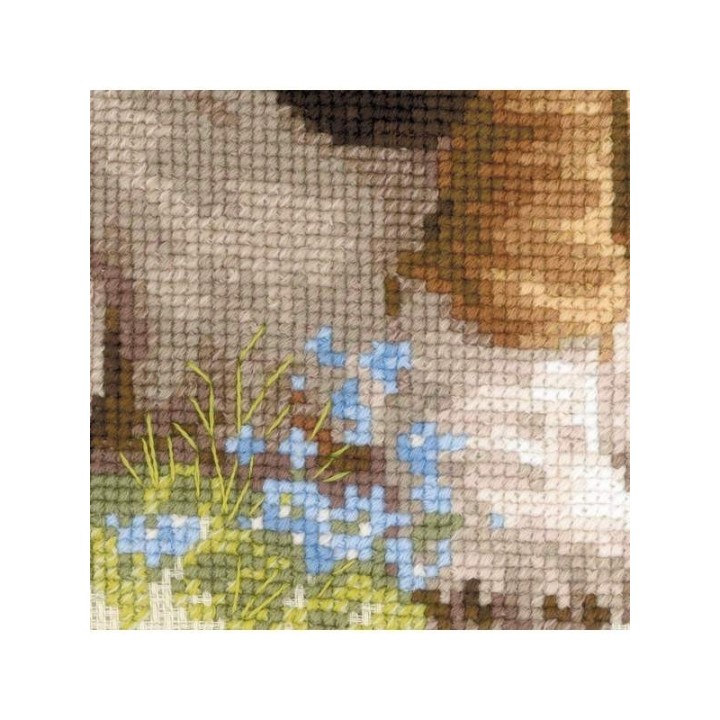 Riolis Kit de broderie Chiot Basset Hound