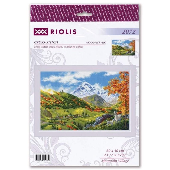 Riolis Borduurpakket Bergdorp