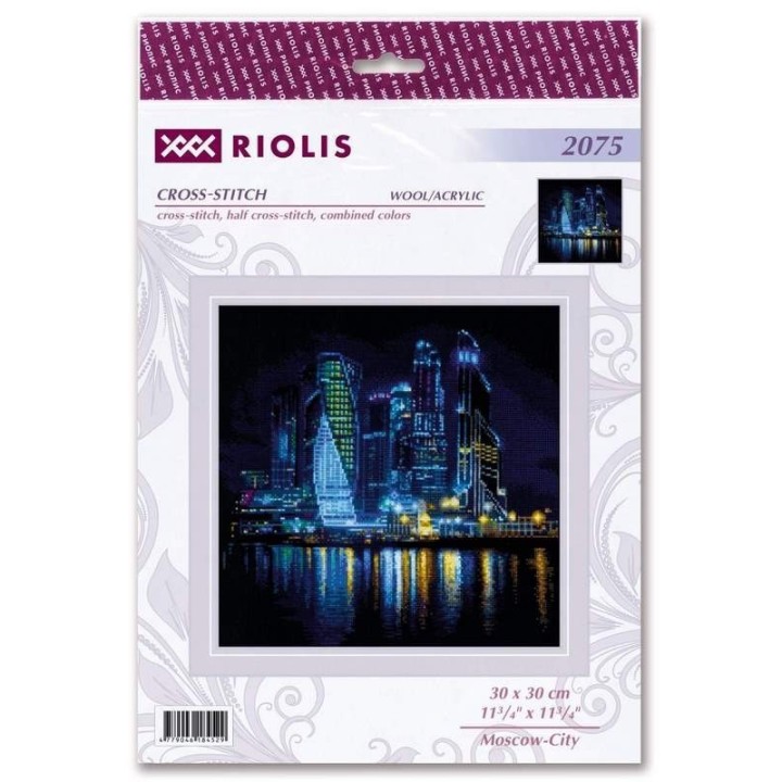 Riolis Borduurpakket Nacht stad