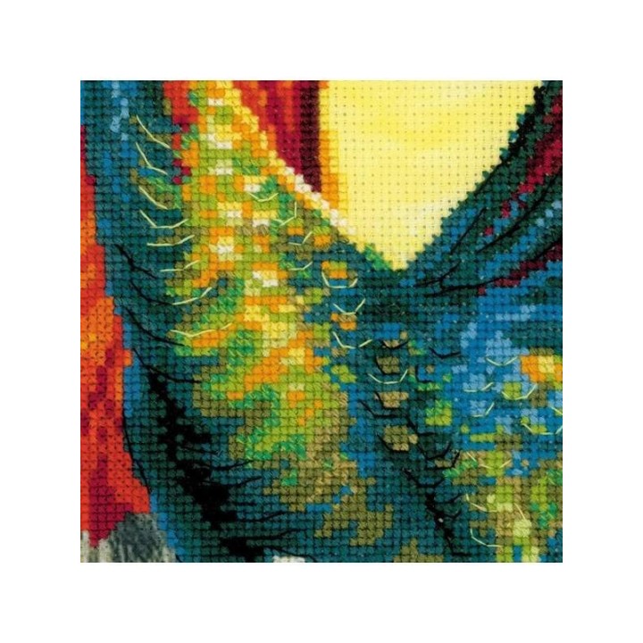Riolis Kit de broderie Dragon de la forêt