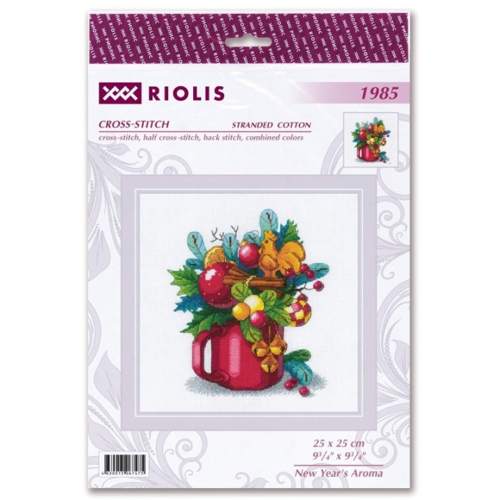 Riolis Stickset Haustier Aroma des neuen Jahres