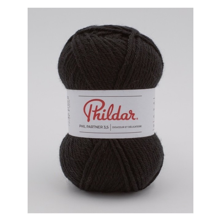 Phildar Phil Partner 3,5 Noir