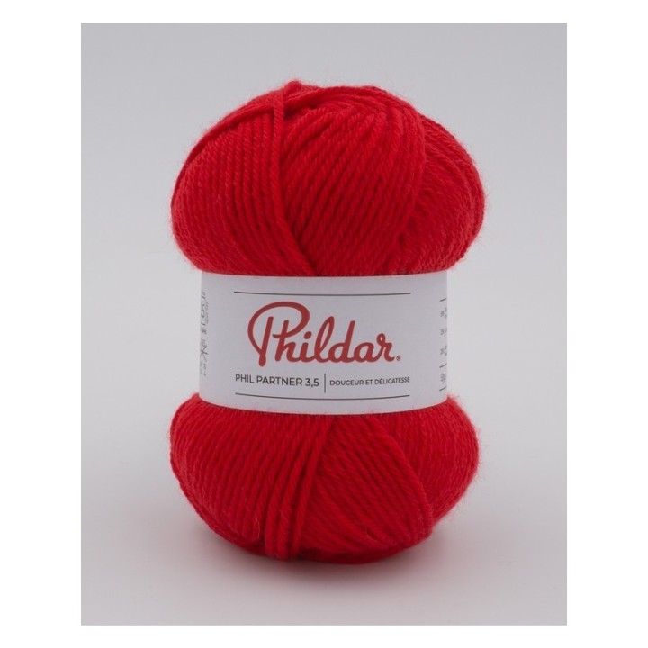 Phildar Phil Partner 3,5 Rouge