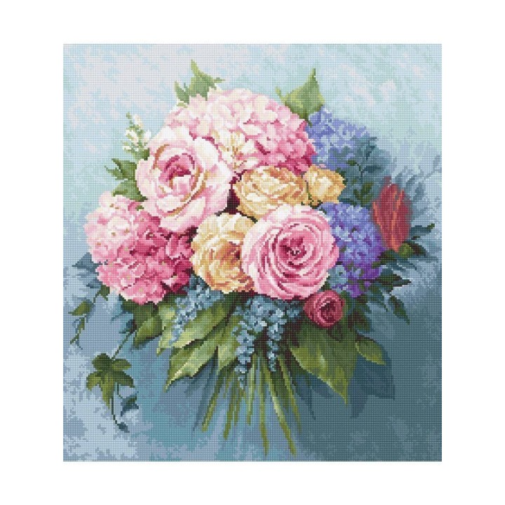Luca-S Embroidery kit Bouquet II