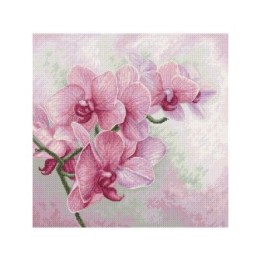 Luca-S Embroidery kit Graceful Orchids
