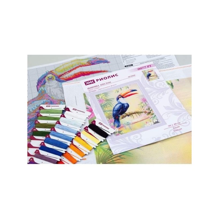 Riolis Embroidery kit Toucan