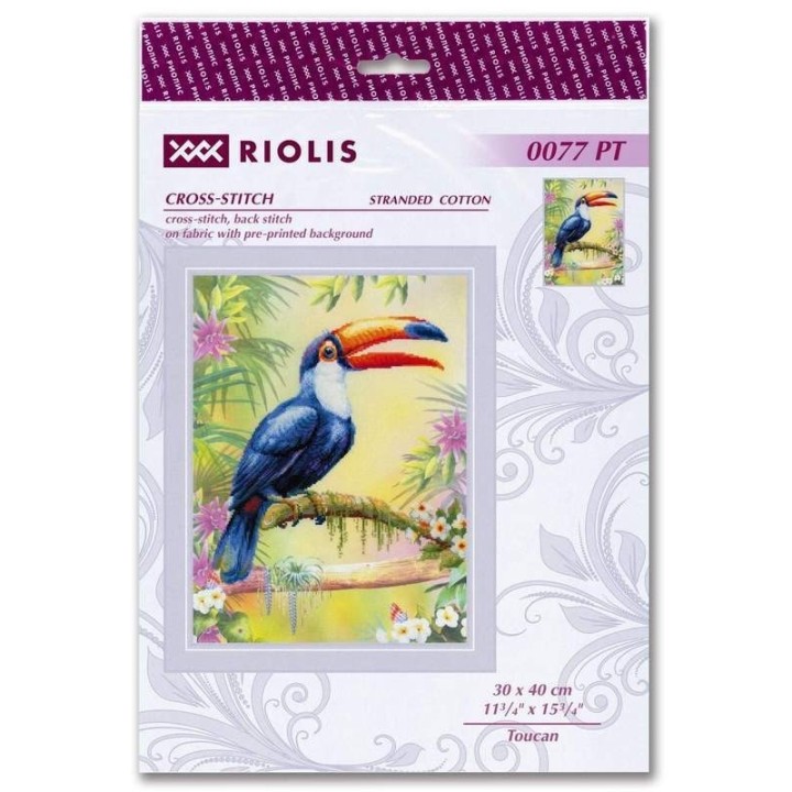 Riolis Embroidery kit Toucan