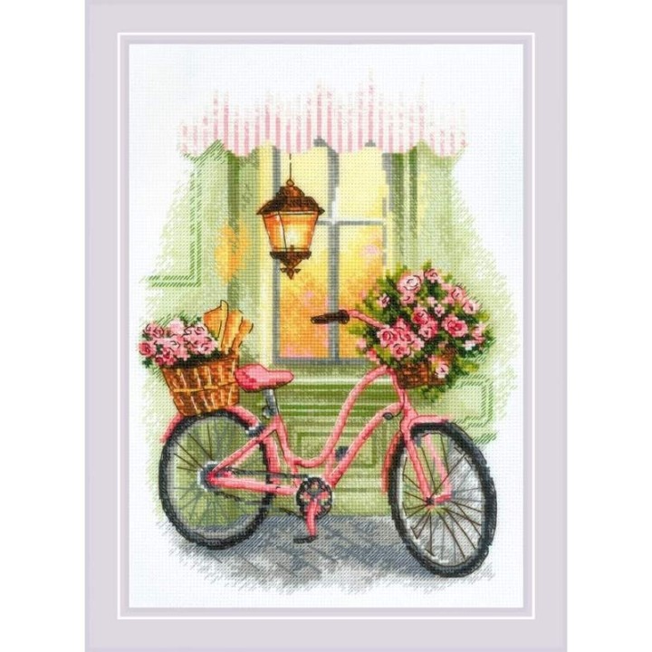 Riolis Kit de broderie Un Voyage Fleuri