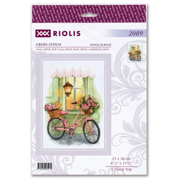 Riolis Stickset Eine Blumenreise