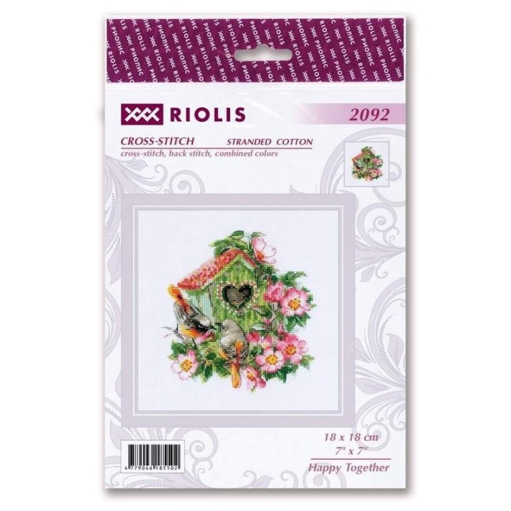 Riolis Stickset Glücklich zusammen
