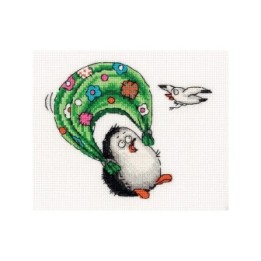 Klart Embroidery kit I'm flying!