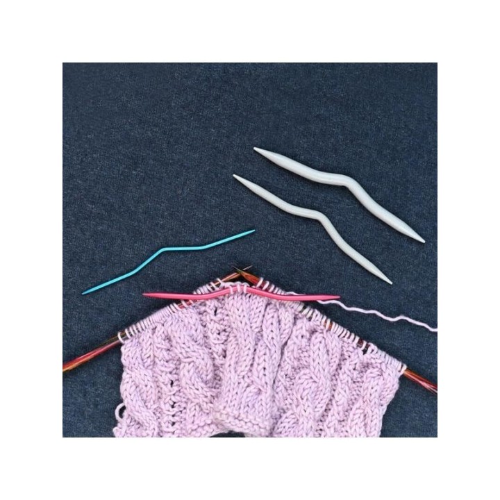 Cable knitting needle 6 - 8 mm