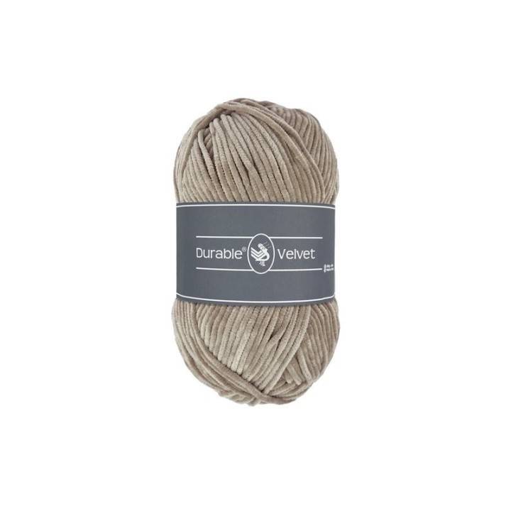 Durable Velvet 343 Warm Taupe