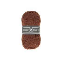Durable Soqs Tweed 417 Bombay Brown