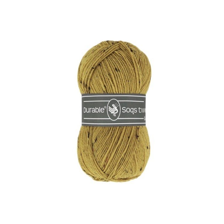 Durable Soqs Tweed 2145 Golden Olive