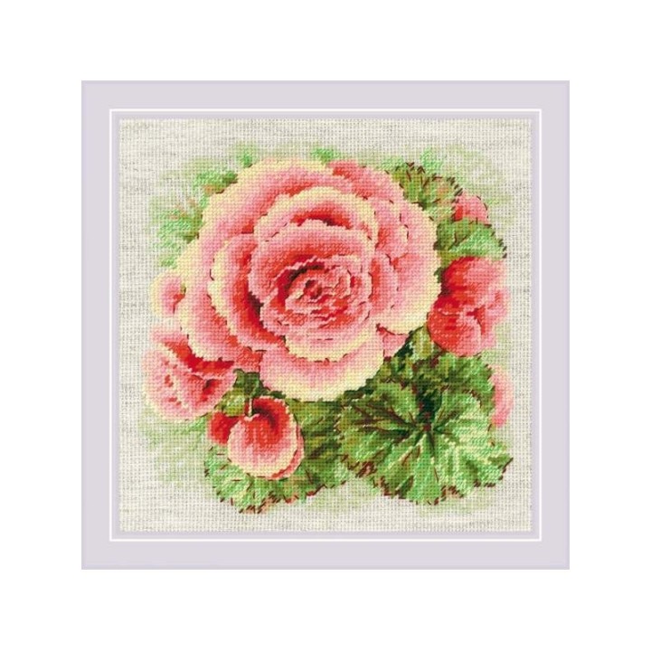Riolis Kit de broderie Begonia