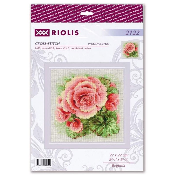 Riolis Borduurpakket Begonia