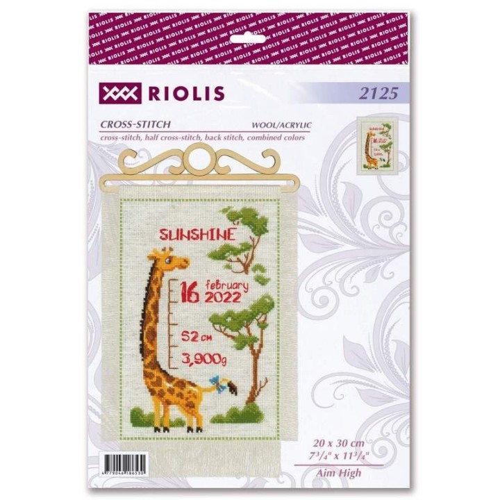 Riolis Embroidery kit Aim High
