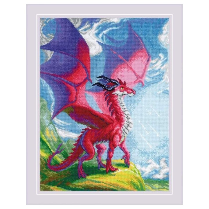 Riolis Kit de broderie Your mighty dragon