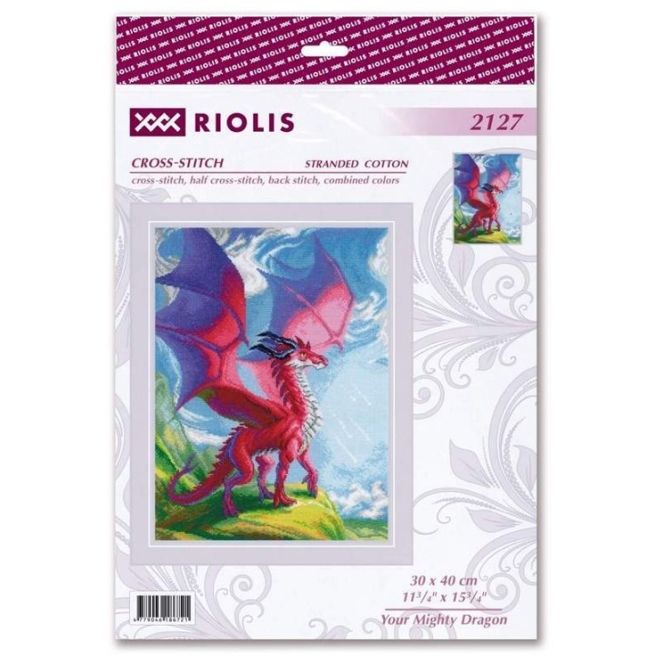 Riolis Stickset Your mighty dragon