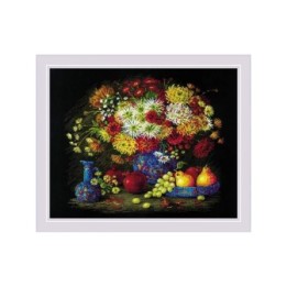 Riolis Embroidery kit Still Life with Chrysanthemums