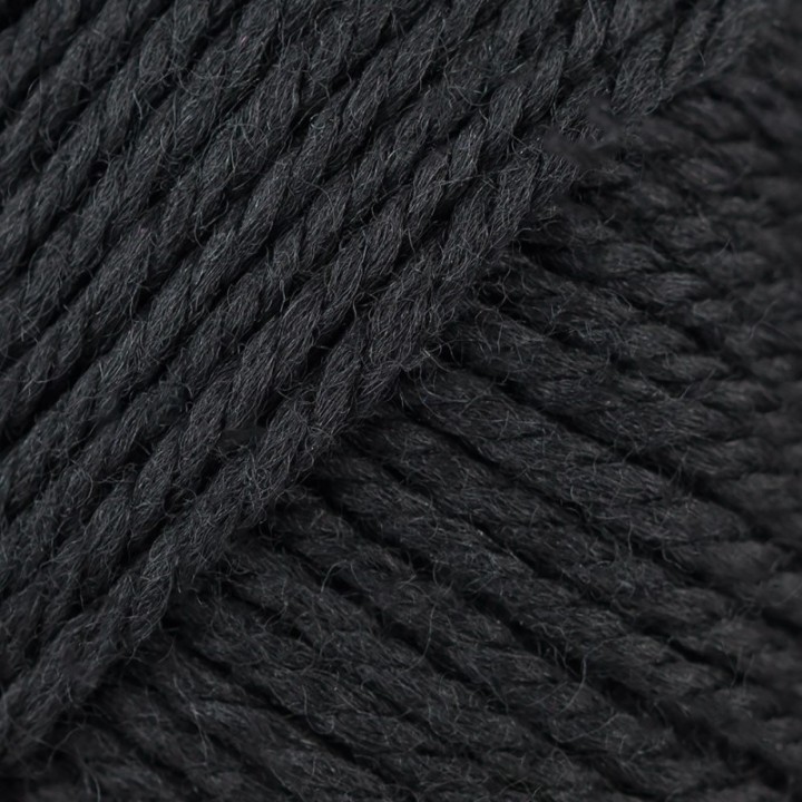 Acheter laine à tricoter? Rico Soft Merino Aran noir 090