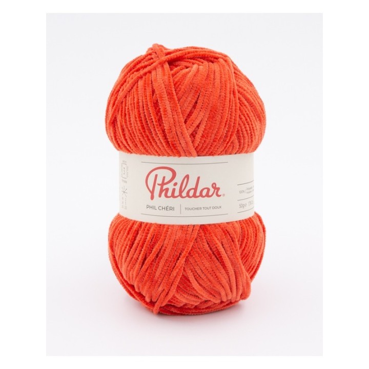 Phildar Phil Chéri Orange Sanguine