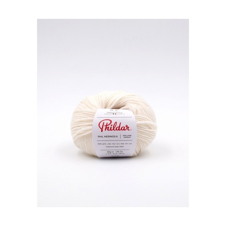 Phildar Phil Merinos 6 Ecru