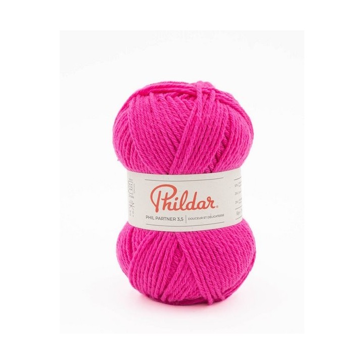 Phildar Phil Partner 3,5 Fuchsia