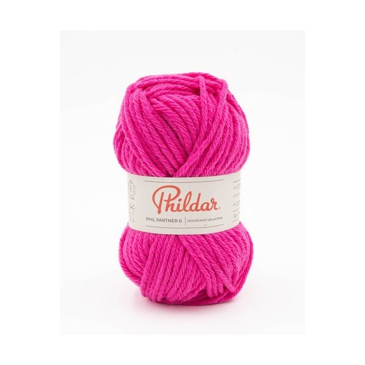 Phildar Phil Partner 6 Fuchsia