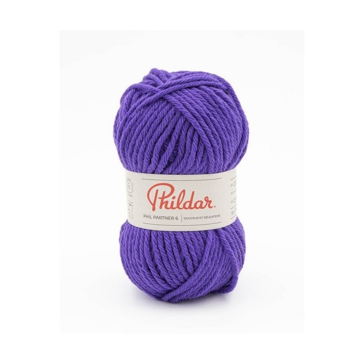 Phildar Phil Partner 6 Violet