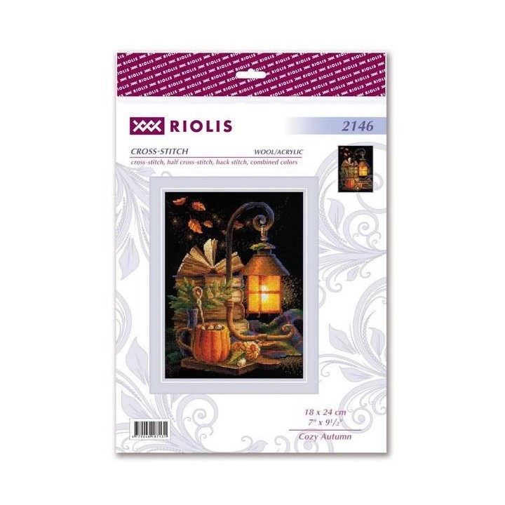 Riolis Kit de broderie Automne douillet