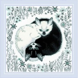 Riolis Embroidery kit Yin and Yang