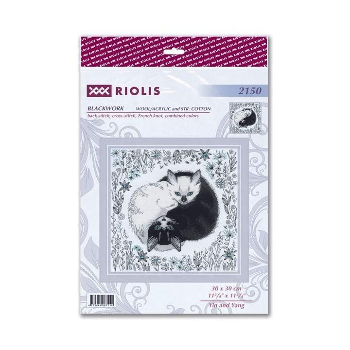 Riolis Embroidery kit Yin and Yang