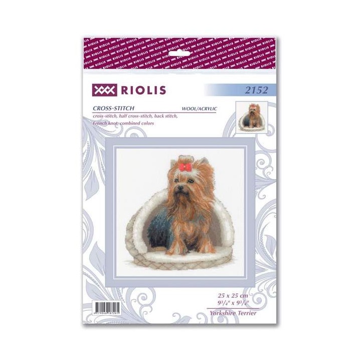 Riolis Borduurpakket Yorkshire Terrier