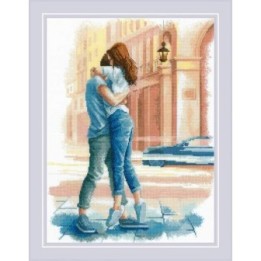 Riolis Kit de broderie Histoire d'amour. 