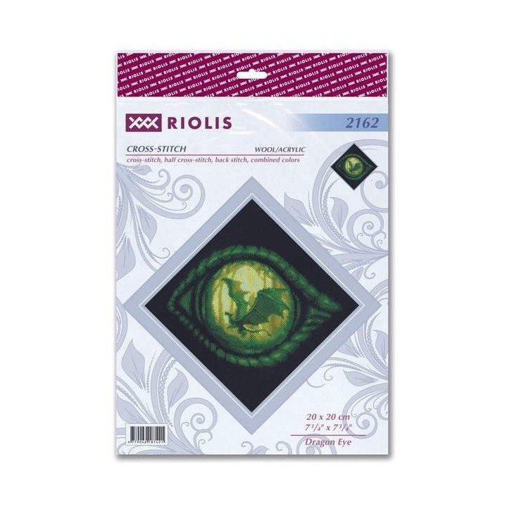 Riolis Kit de broderie Oeil de Dragon